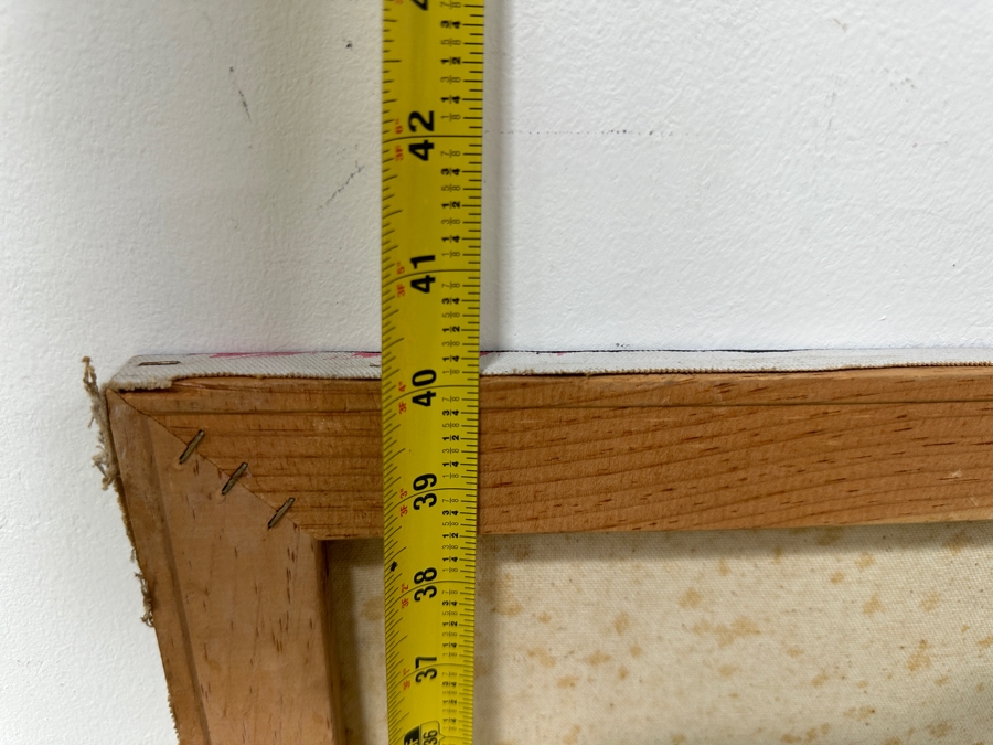 Gerrit Greve (1948-2024, Cardiff by the Sea, CA) Original Acrylic Painting On Canvas Untitled Signed Lower Right 48' X 40' Estimate $1,900 - $2,400 [Photo 9]