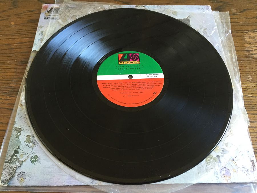 Led Zeppelin ‎- Untitled - Atlantic ‎- LDWA 5006 - MEXICO [Photo 4]