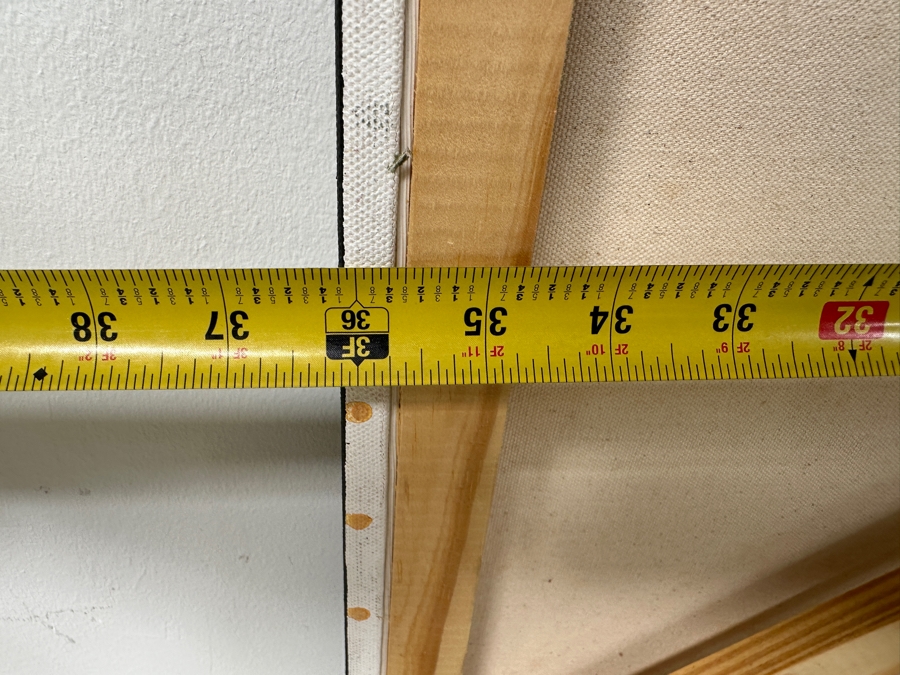 Gerrit Greve (1948-2024, Cardiff by the Sea, CA) Original Acrylic Mixed-Media Sand Painting On Canvas Untitled Signed Verso Dated 2014 36' X 36' Estimate $1,300 - $1,600 [Photo 7]