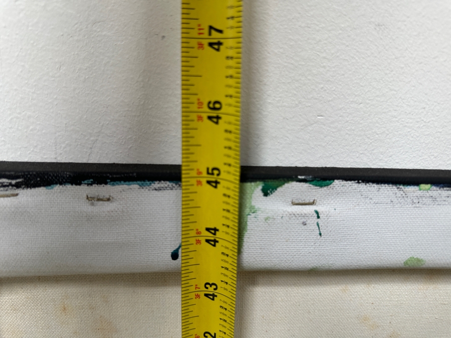 Gerrit Greve (1948-2024, Cardiff by the Sea, CA) Original Acrylic Mixed-Media Sand Painting On Canvas Titled 'Raven Play' Signed Verso Dated 2003 45' X 45' Estimate $2,000 - $2,500 [Photo 10]