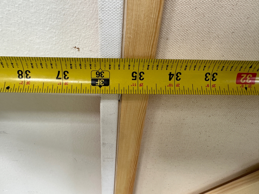 Gerrit Greve (1948-2024, Cardiff by the Sea, CA) Original Acrylic Painting On Canvas Abstract Color Field In Manner Of Mark Rothko Unsigned 36' X 36' Estimate $1,300 - $1,600 [Photo 4]