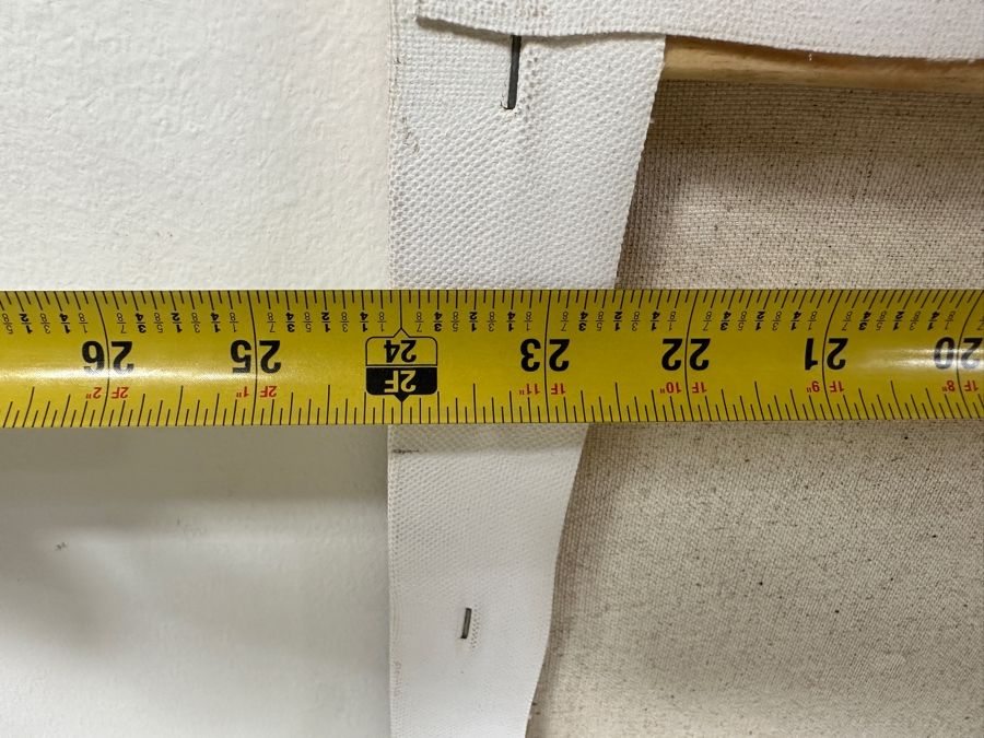 Gerrit Greve (1948-2024, Cardiff by the Sea, CA) Original Acrylic Abstract Painting On Canvas Untitled Signed Verso Dated 2016 24' X 36' Estimate $900 - $1,100 [Photo 6]