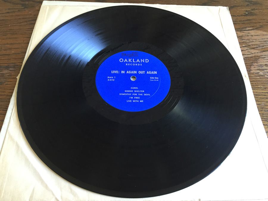 Rolling Stones, The ‎- Liver Than You'll Ever Be / Live: In Again Out Again - Oakland Records ‎- X-4172 [Photo 3]