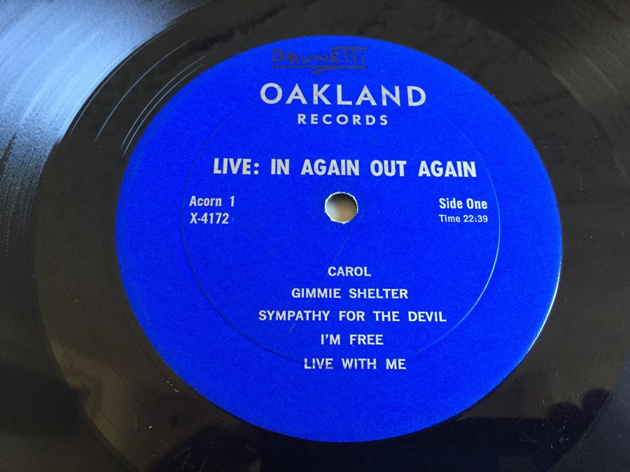 Rolling Stones, The ‎- Liver Than You'll Ever Be / Live: In Again Out Again - Oakland Records ‎- X-4172 [Photo 5]