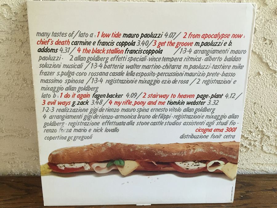 Santo ‎- Many Tastes Of - Cicogna ‎- EMA 3001 - SIGNED [Photo 3]