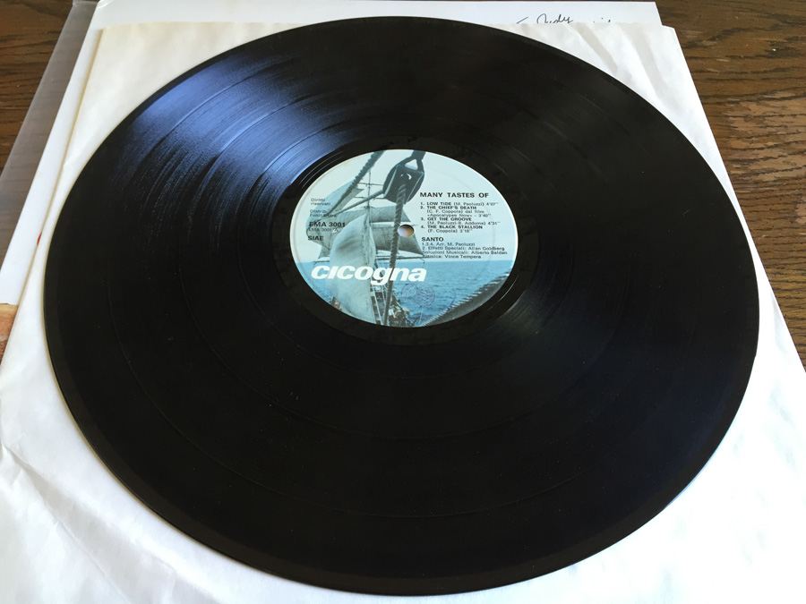 Santo ‎- Many Tastes Of - Cicogna ‎- EMA 3001 - SIGNED [Photo 4]