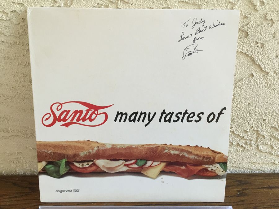 Santo ‎- Many Tastes Of - Cicogna ‎- EMA 3001 - SIGNED [Photo 1]