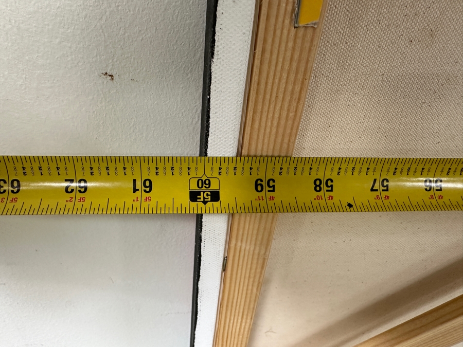 Gerrit Greve (1948-2024, Cardiff by the Sea, CA) Original Acrylic Painting On Canvas Titled 'Underwater' Signed Verso Dated 2020 60' X 36' Estimate $2,200 - $2,700 [Photo 9]