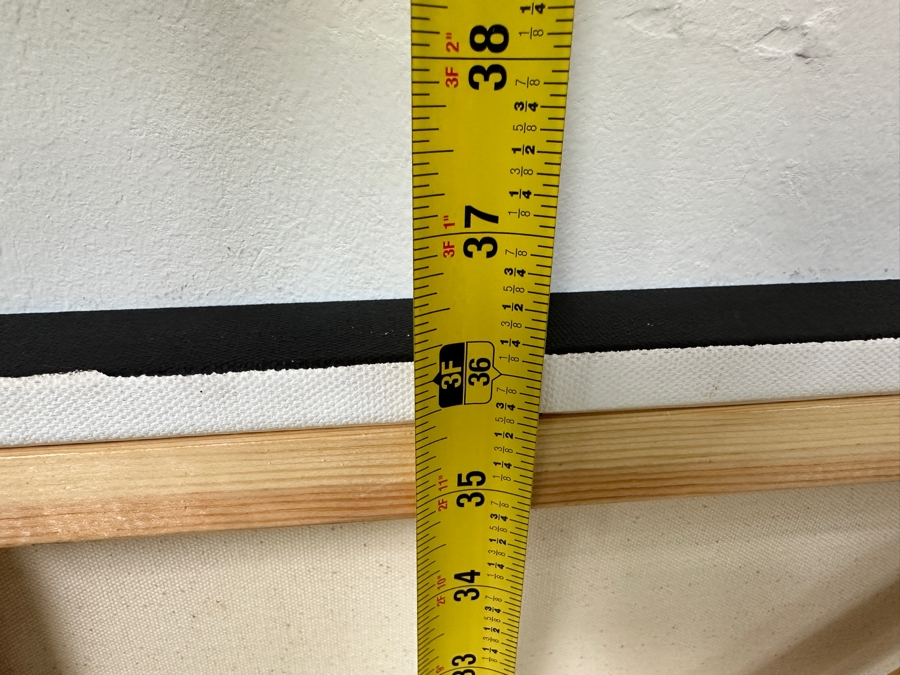 Gerrit Greve (1948-2024, Cardiff by the Sea, CA) Original Acrylic Painting On Canvas Titled 'Underwater' Signed Verso Dated 2020 60' X 36' Estimate $2,200 - $2,700 [Photo 10]