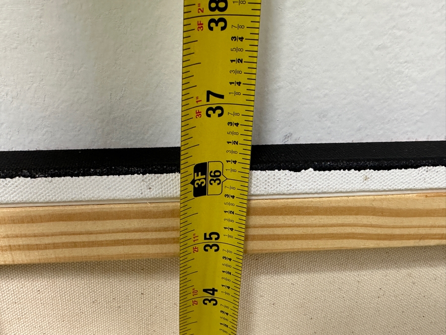 Gerrit Greve (1948-2024, Cardiff by the Sea, CA) Original Acrylic Painting On Canvas Titled 'Voyage 127' Signed Verso Dated 2014 36' X 36' Estimate $1,300 - $1,600 [Photo 8]