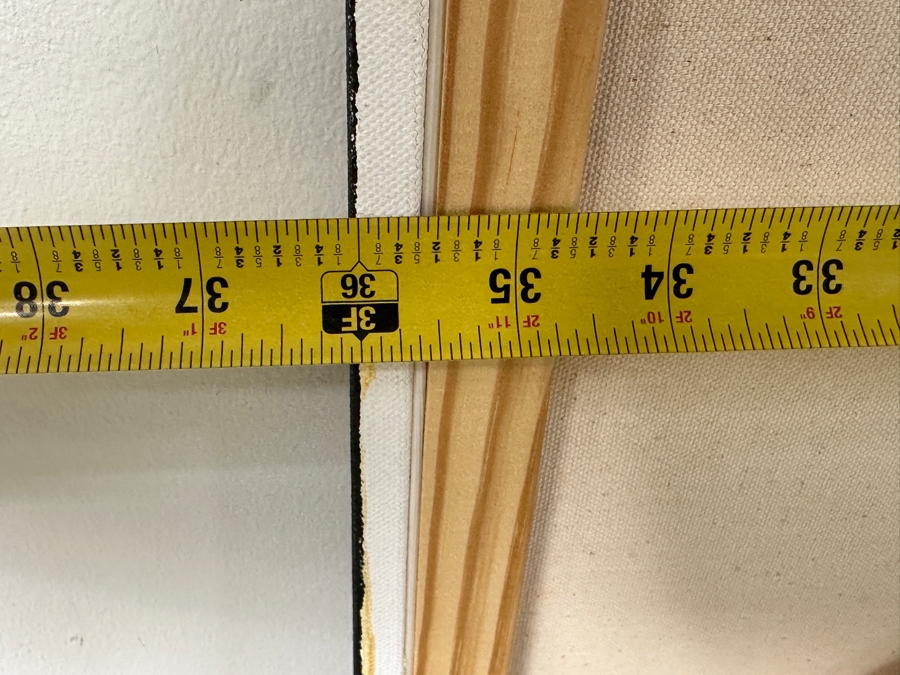 Gerrit Greve (1948-2024, Cardiff by the Sea, CA) Original Acrylic Painting On Canvas Titled 'Voyage 127' Signed Verso Dated 2014 36' X 36' Estimate $1,300 - $1,600 [Photo 7]