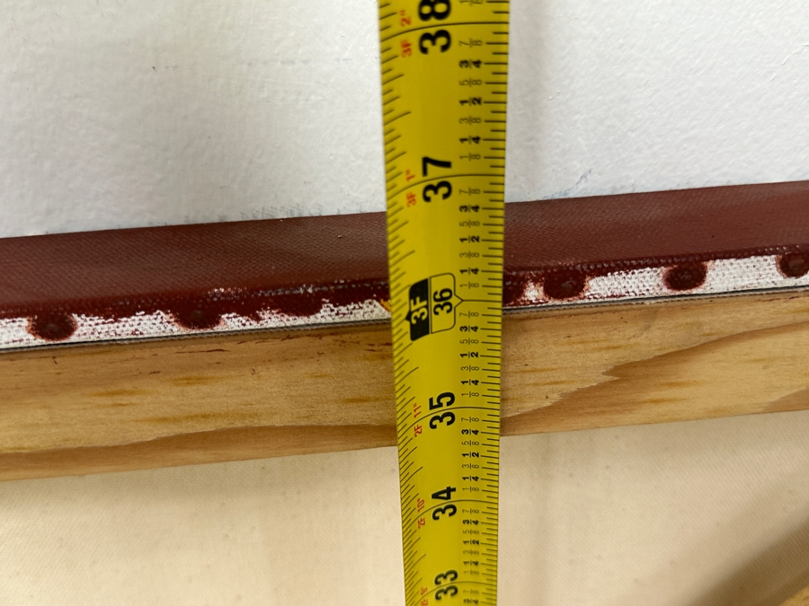 Gerrit Greve (1948-2024, Cardiff by the Sea, CA) Original Acrylic Painting On Canvas Titled 'Journey 153' Signed Verso Dated 2007 36' X 36' Estimate $1,300 - $1,600 [Photo 8]