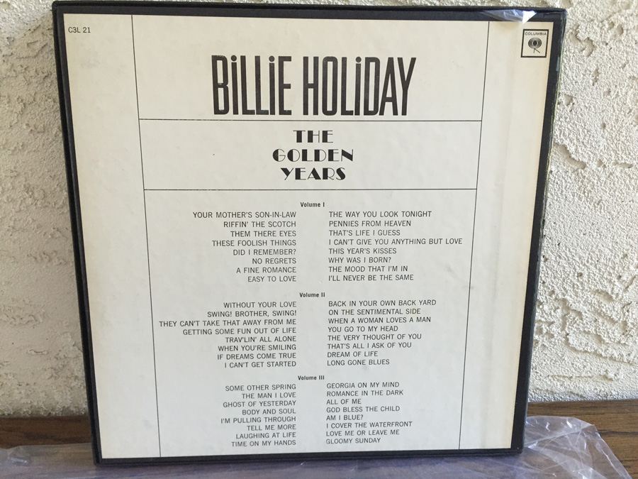 Billie Holiday ‎- 'The Golden Years' - Columbia ‎- C3L-21 - 3 × Vinyl [Photo 3]