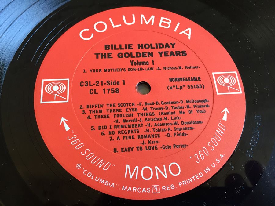Billie Holiday ‎- 'The Golden Years' - Columbia ‎- C3L-21 - 3 × Vinyl [Photo 11]