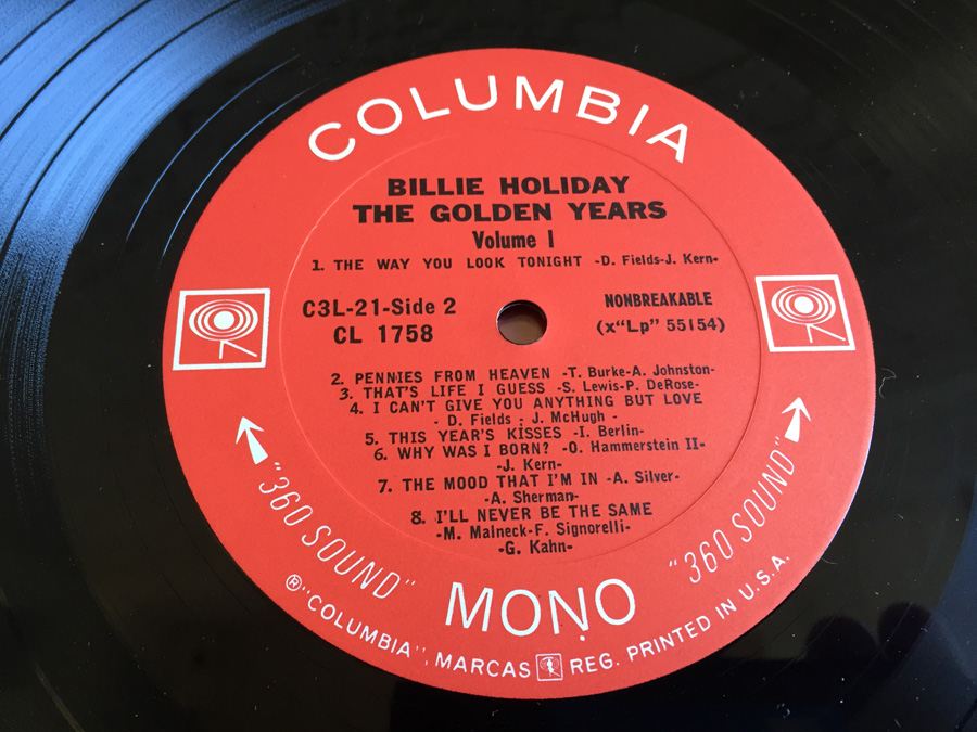 Billie Holiday ‎- 'The Golden Years' - Columbia ‎- C3L-21 - 3 × Vinyl [Photo 9]