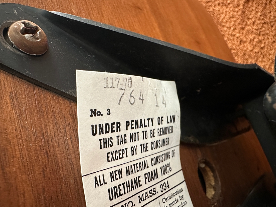 Mid-Century Modern George Mulhauser For Plycraft Lounge Chair With Ottoman In Camel-Colored Leather With Bent Walnut Body And Chromed Metal Base [Photo 16]