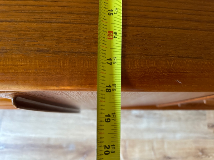 Svend Age Madsen For Falster Mobelfabrik Danish Teak 8-Drawer Dresser Sideboard With Sculpted Pulls 72W X 18.5D X 32H [Photo 13]