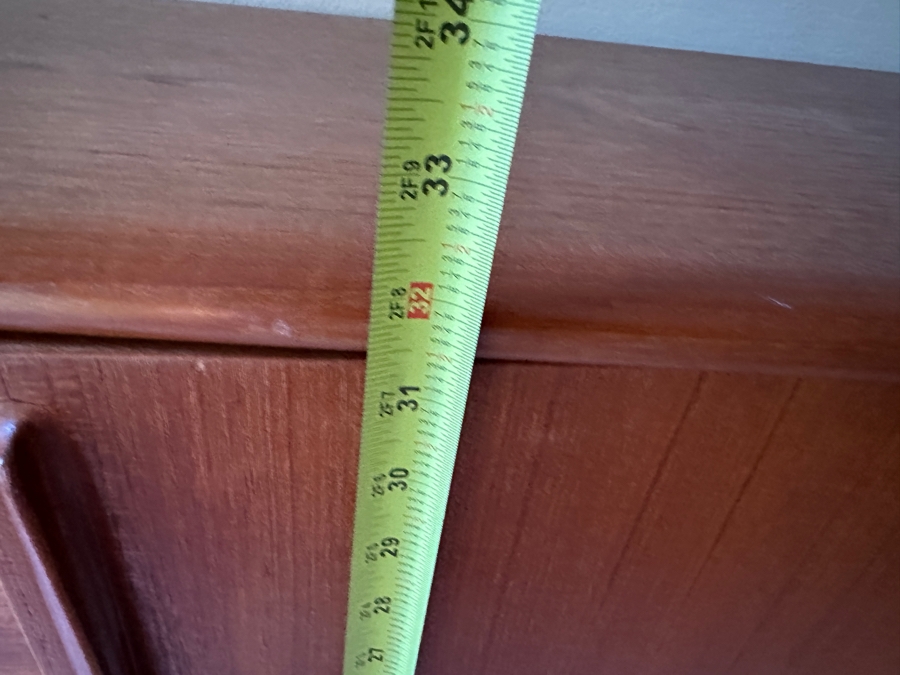 Svend Age Madsen For Falster Mobelfabrik Danish Teak 8-Drawer Dresser Sideboard With Sculpted Pulls 72W X 18.5D X 32H [Photo 15]