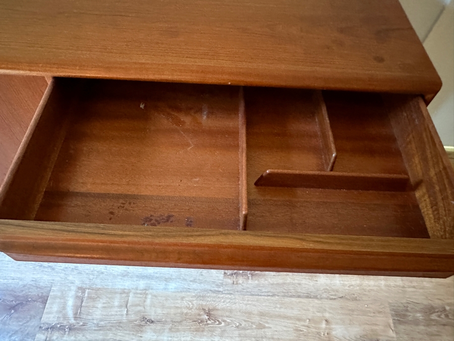 Svend Age Madsen For Falster Mobelfabrik Danish Teak 8-Drawer Dresser Sideboard With Sculpted Pulls 72W X 18.5D X 32H [Photo 10]