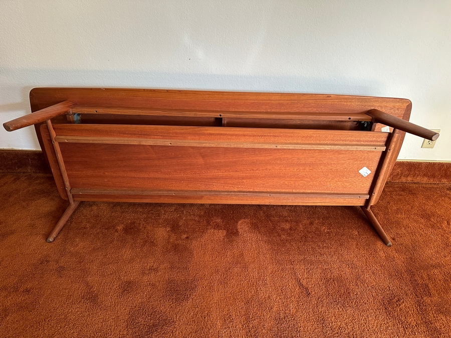 Svend Age Madsen Danish Teak 2-Level Monumental Coffee Table 71W X 23D X 15.5H [Photo 11]