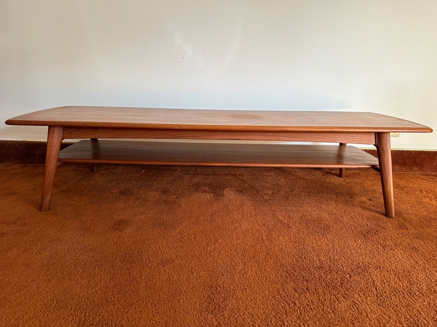Svend Age Madsen Danish Teak 2-Level Monumental Coffee Table 71W X 23D X 15.5H [Photo 6]