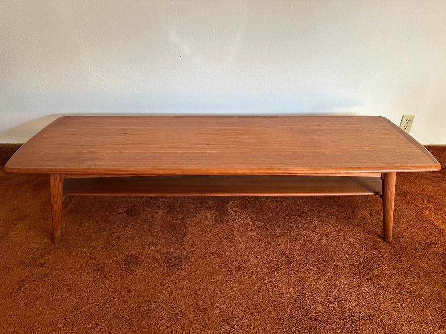 Svend Age Madsen Danish Teak 2-Level Monumental Coffee Table 71W X 23D X 15.5H [Photo 5]