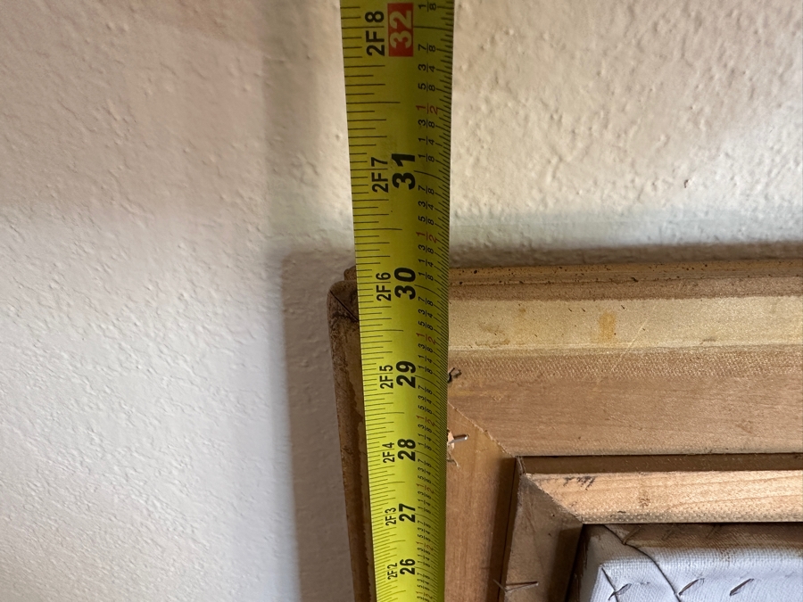 Original Still Life Oil Painting On Canvas Signed Lower Right T. Denver 36 X 24 Framed 41.5 X 30 [Photo 13]