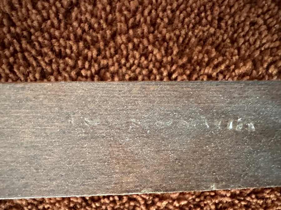 Mid-Century Modern Woven Paper Cord Folding Chair From Yugoslavia [Photo 8]