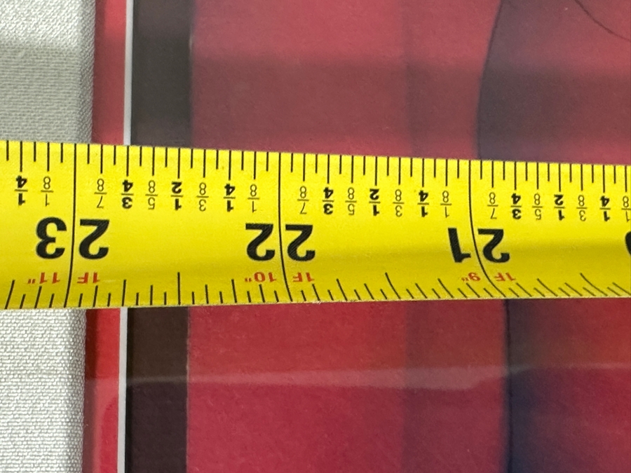 Just Added - Gerrit Greve (1948-2024, Cardiff by the Sea, CA) Original Acrylic Painting On Paper Titled “The New Victorian” Signed Bottom Right Dated 1982 23” X 28.5” Framed: 31” x 38.5”  [Photo 8]