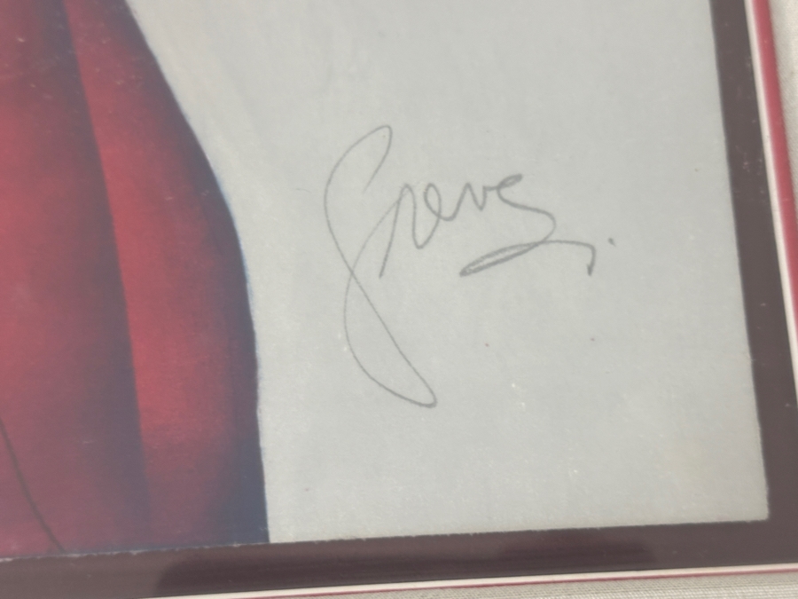 Just Added - Gerrit Greve (1948-2024, Cardiff by the Sea, CA) Original Acrylic Painting On Paper Titled “The New Victorian” Signed Bottom Right Dated 1982 23” X 28.5” Framed: 31” x 38.5”  [Photo 6]