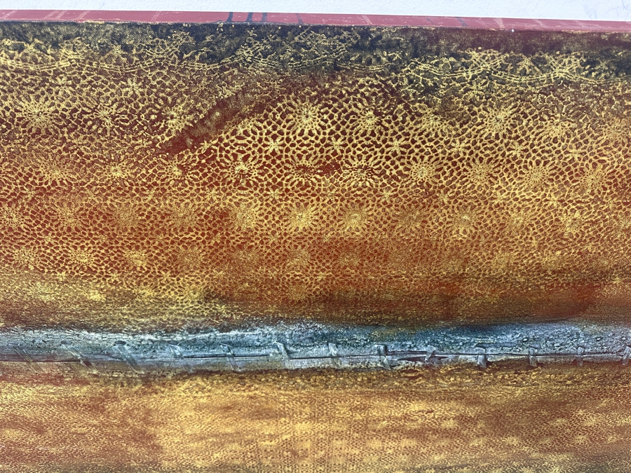 Just Added - Gerrit Greve (1948-2024, Cardiff by the Sea, CA) Original Acrylic Painting On Canvas Untitled Signed Verso Dated 2010 72” X 36” Estimate $2,600 - $3,200 [Photo 6]