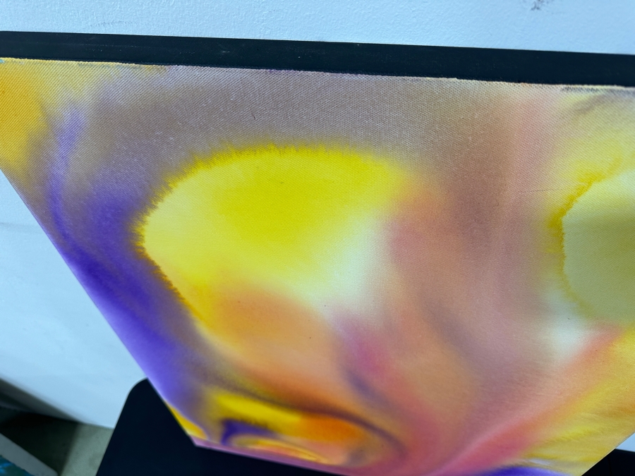 Just Added - Gerrit Greve (1948-2024, Cardiff by the Sea, CA) Original Painting On Canvas Untitled Signed Verso Dated 2020 24” X 30” Estimate $700 - $900 [Photo 3]