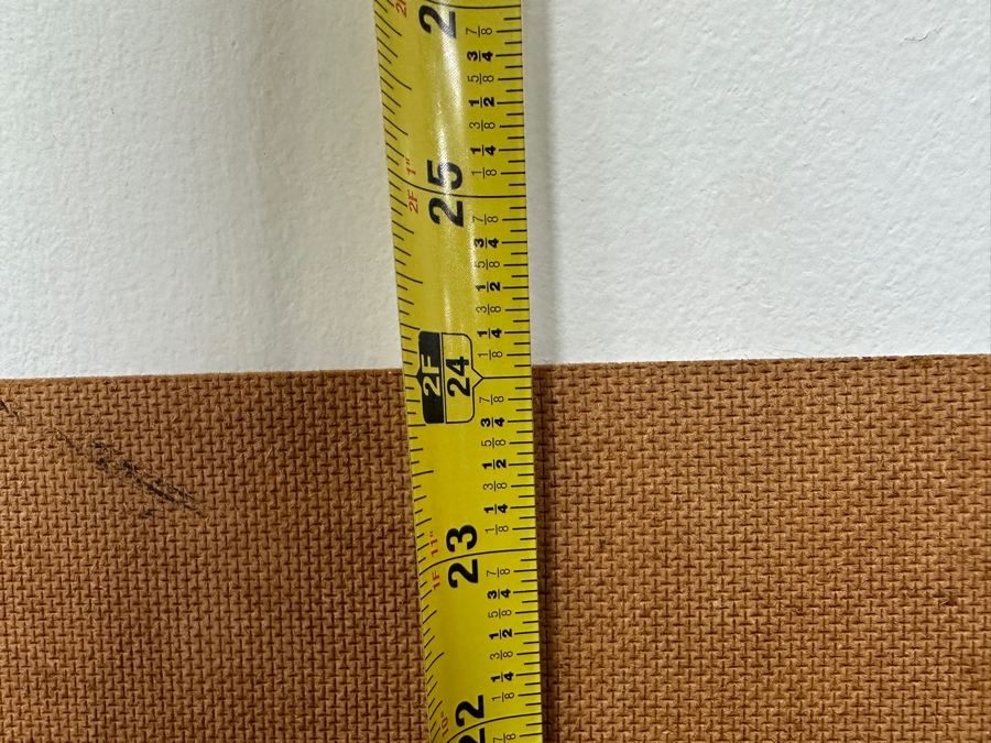 Just Added - Gerrit Greve (1948-2024, Cardiff by the Sea, CA) Original Acrylic Drip Painting On Board Titled “Larry and Kathie” Signed Bottom Left 30” X 24” Estimate $700 - $900 [Photo 10]