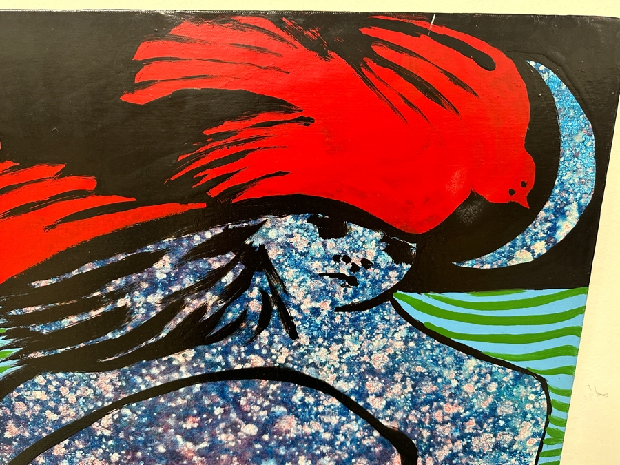 Just Added - Gerrit Greve (1948-2024, Cardiff by the Sea, CA) Original Acrylic Painting On Canvas Untitled Signed Bottom Left 24” X 30” Estimate $700 - $900 [Photo 2]