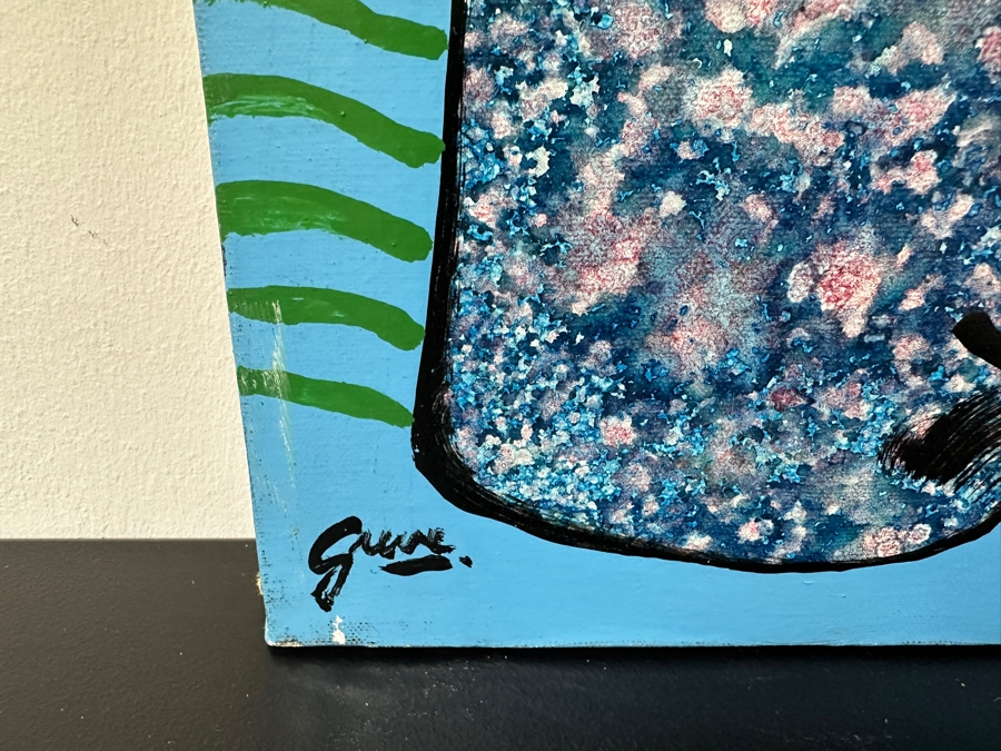 Just Added - Gerrit Greve (1948-2024, Cardiff by the Sea, CA) Original Acrylic Painting On Canvas Untitled Signed Bottom Left 24” X 30” Estimate $700 - $900 [Photo 5]