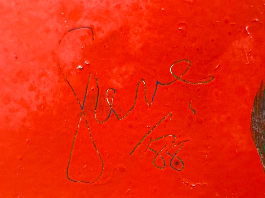 Just Added - Gerrit Greve (1948-2024, Cardiff by the Sea, CA) Original Acrylic Painting On Board Untitled Horse Signed Bottom Left 30” X 24” Estimate $700 - $900 [Photo 5]