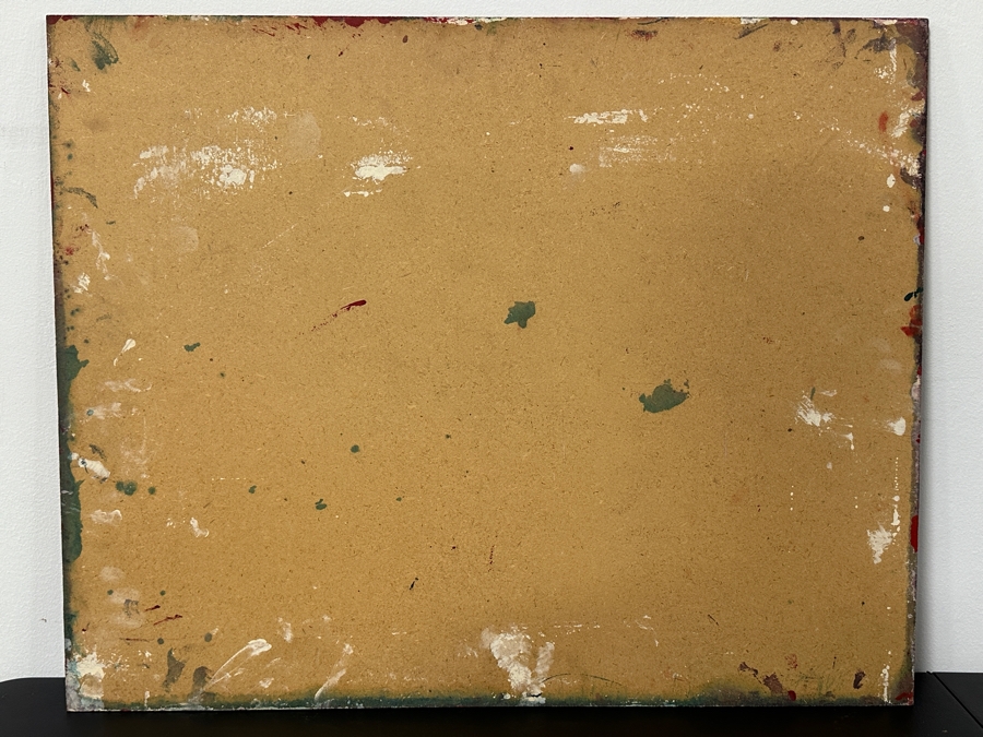 Just Added - Gerrit Greve (1948-2024, Cardiff by the Sea, CA) Original Acrylic Painting On Board Untitled Horse Signed Bottom Left 30” X 24” Estimate $700 - $900 [Photo 8]