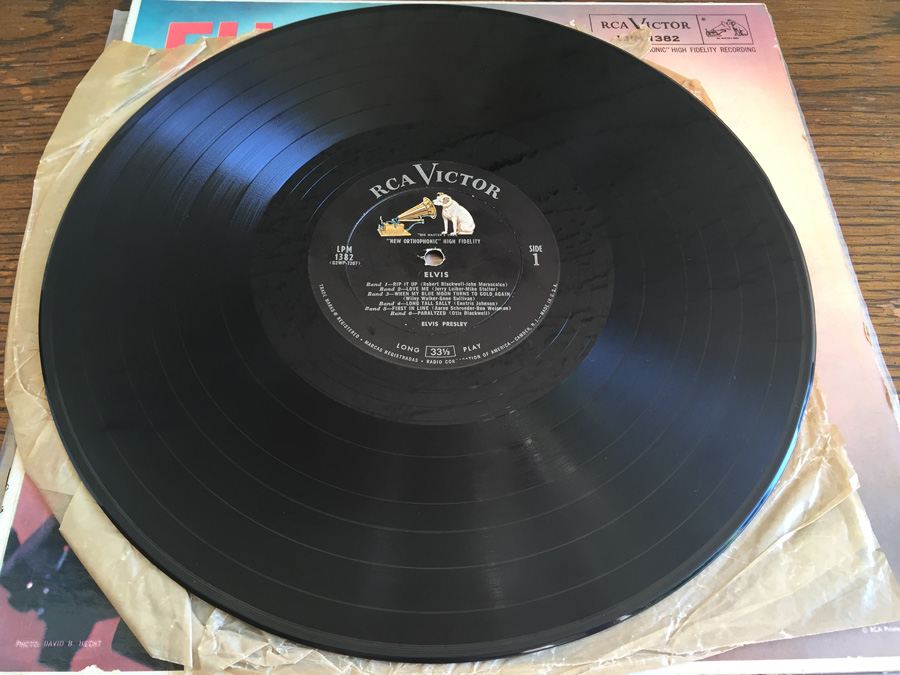 Elvis Presley ‎- Elvis - RCA Victor ‎- LPM-1382