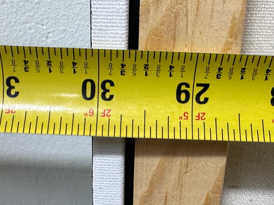 Just Added - Gerrit Greve (1948-2024, Cardiff by the Sea, CA) Original Acrylic Painting On Canvas Titled “075” Signed Verso Dated 2004 30” X 24” Estimate $700 - $900 [Photo 8]