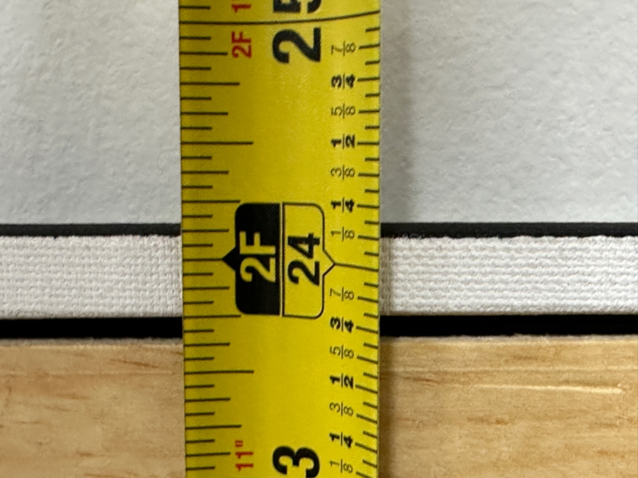 Just Added - Gerrit Greve (1948-2024, Cardiff by the Sea, CA) Original Acrylic Painting On Canvas Titled “075” Signed Verso Dated 2004 30” X 24” Estimate $700 - $900 [Photo 9]