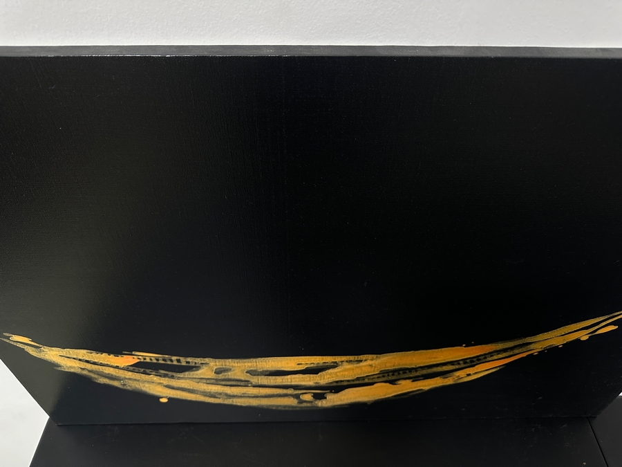 Just Added - Gerrit Greve (1948-2024, Cardiff by the Sea, CA) Original Acrylic Painting On Canvas Titled “Voyage 69” Signed Verso Dated 2011 36” X 24” Estimate $900 - $1,100 [Photo 5]