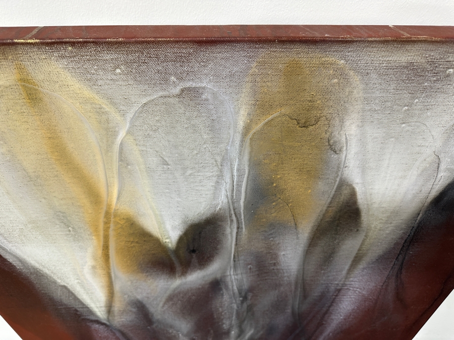 Just Added - Gerrit Greve (1948-2024, Cardiff by the Sea, CA) Original Acrylic Painting On Canvas Titled “Voyage 325” Signed Verso Dated 2023 30” X 40” Estimate $1,200 - $1,500 [Photo 5]