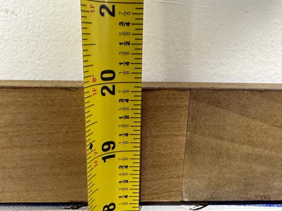 Just Added - Gerrit Greve (1948-2024, Cardiff by the Sea, CA) Original Acrylic Painting On Canvas Titled “Where’s Eliya? #4” Signed Verso Dated 2005 18.5” X 16” Framed: 24” x 20”  [Photo 14]