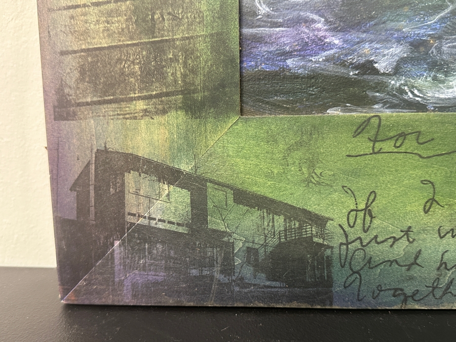 Just Added - Gerrit Greve (1948-2024, Cardiff by the Sea, CA) Original Acrylic Painting On Board Untitled Custom Matching Frame with Carbon Transfers Signed Bottom Right Dated 1998 16” X 12” Framed: 23” x 20” Estimate $1,100 - 1,350 [Photo 7]