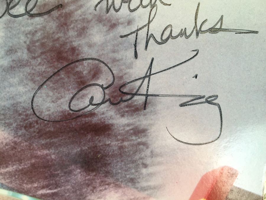 Carole King ‎- Speeding Time - Atlantic ‎- 80118-1 - SIGNED [Photo 2]