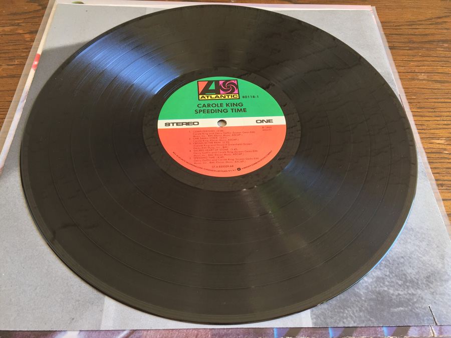 Carole King ‎- Speeding Time - Atlantic ‎- 80118-1 - SIGNED [Photo 4]