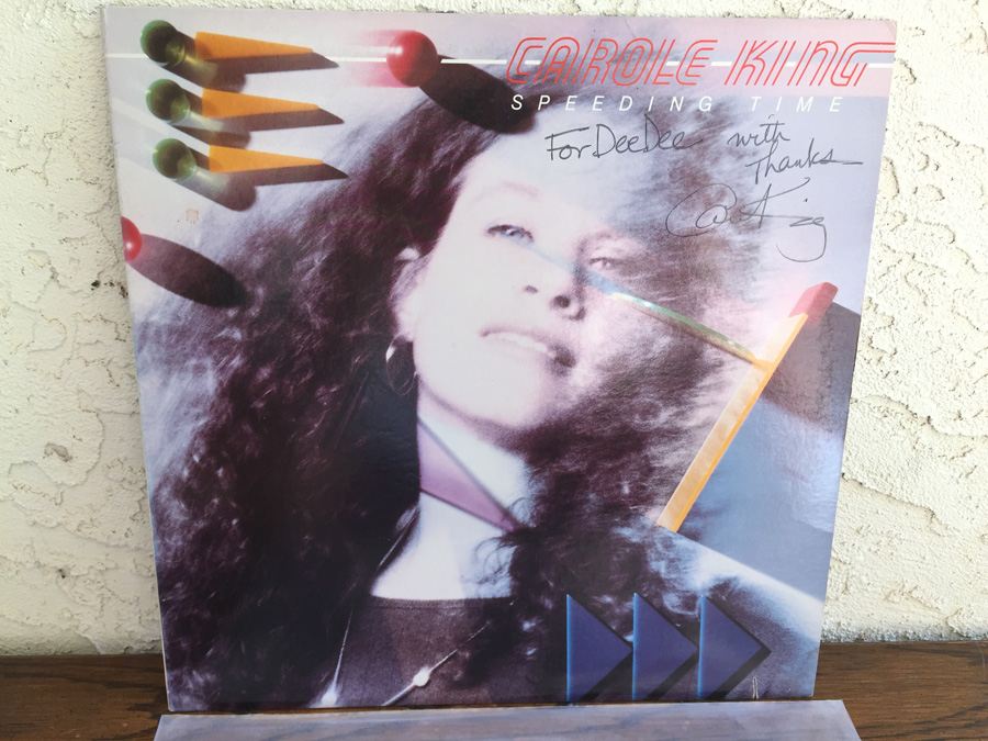 Carole King ‎- Speeding Time - Atlantic ‎- 80118-1 - SIGNED [Photo 1]