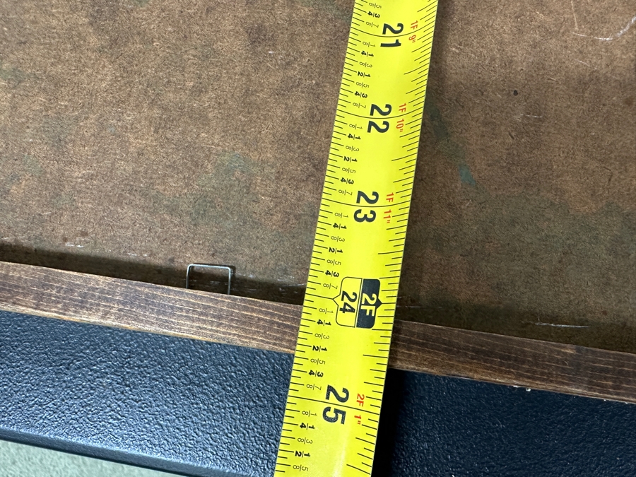 Just Added - Gerrit Greve (1948-2024, Cardiff by the Sea, CA) Original Acrylic Abstract Landscape Painting On Board Titled 'Blooming Landscape' Signed Lower Right Measures 30' X 24' Estimate $700 - $900 [Photo 9]