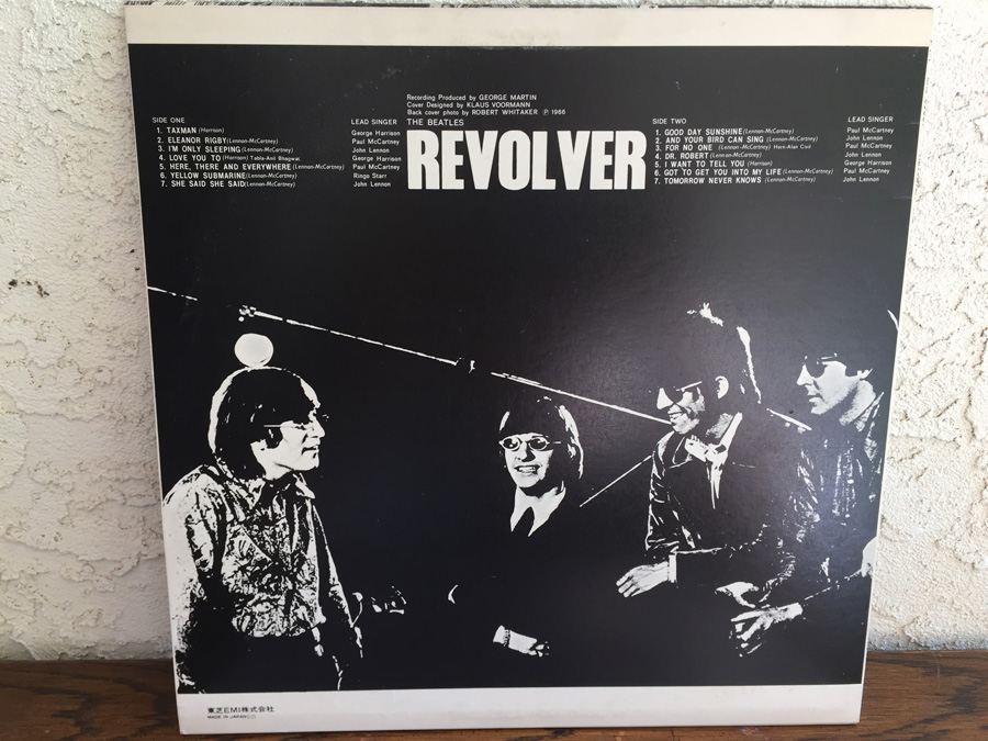 Beatles, The ‎- Revolver - Apple Records ‎- EAS-50037 - JAPAN [Photo 2]