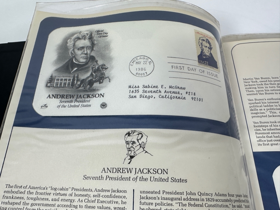Just Added - Two Binders Of U.S. First Day Covers From The Postal Commemorative Society: U.S. First Day Covers & Special Covers And 1986 Presidents U.S. First Day Covers - See Photos For Sampling [Photo 16]